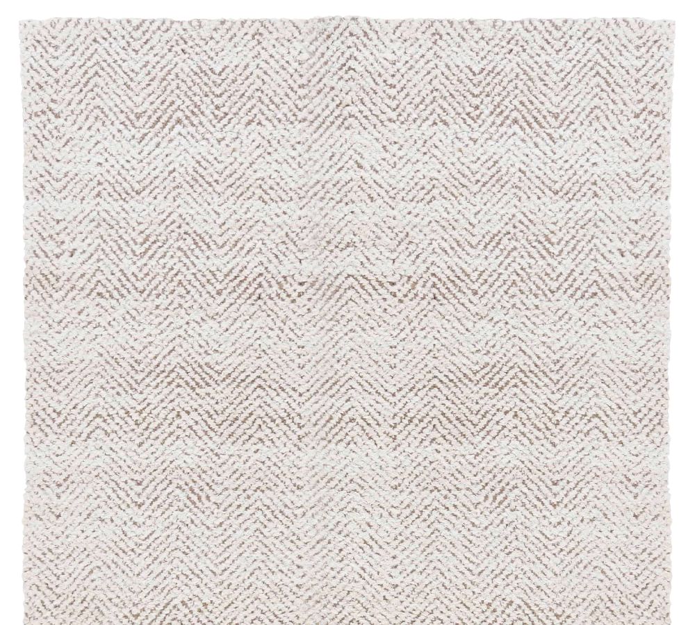 Benton Herringbone Jute Rug Pottery Barn