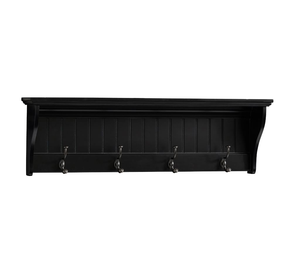 Aubrey Entryway Wall Shelf With Hooks Pottery Barn