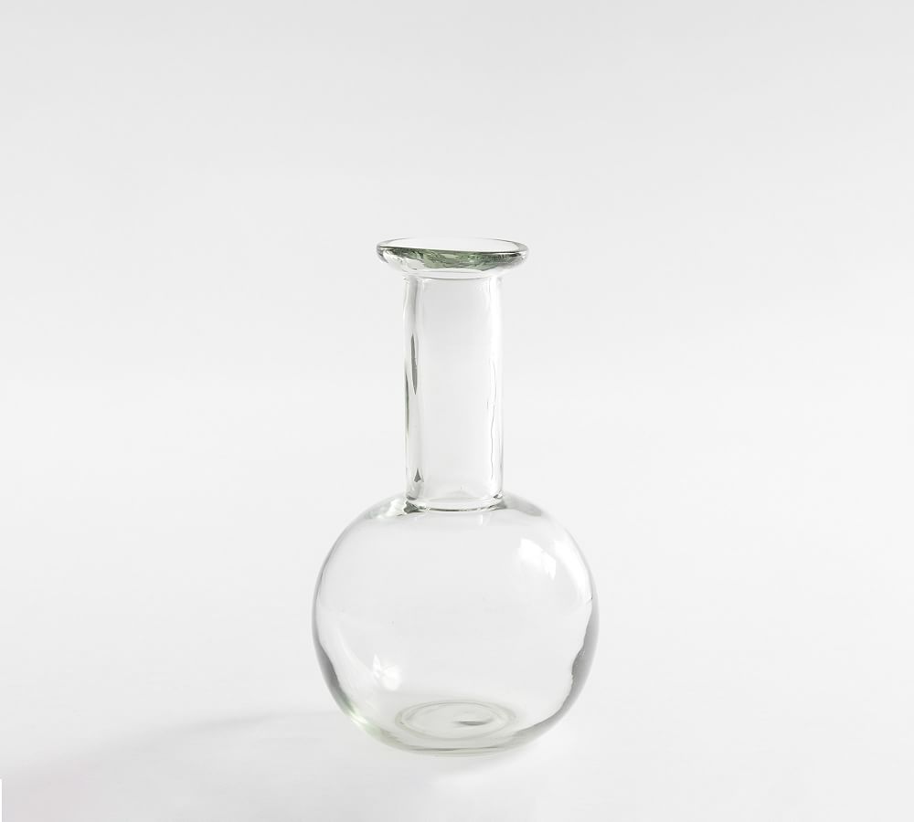 Round Recycled Glass Vases Pottery Barn