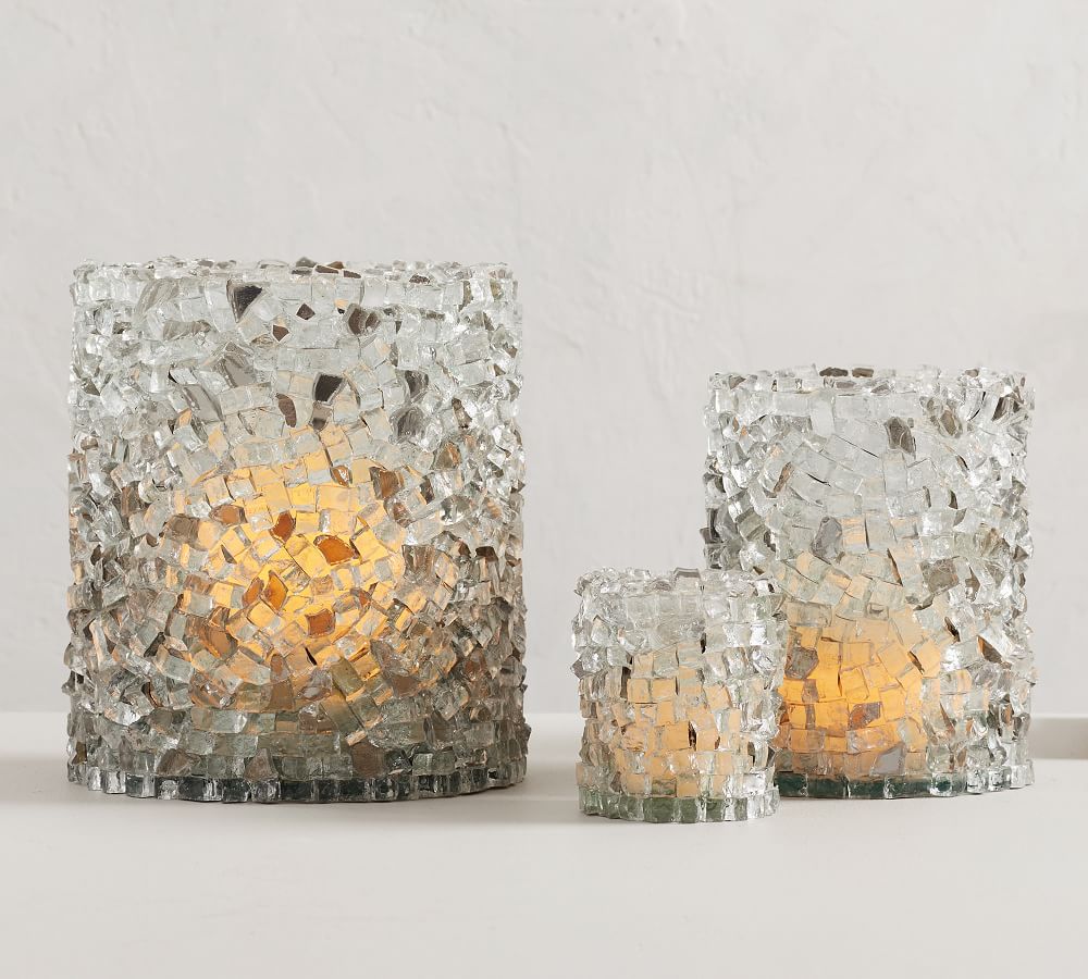 Rock Crystal Candleholders Pottery Barn