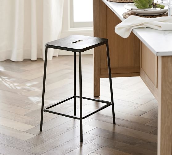 metal countertop stools