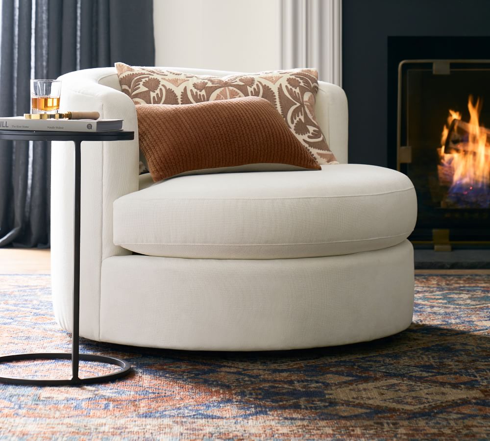 Blue Multi Mahalia Printed Rug Patterned Rugs Pottery Barn