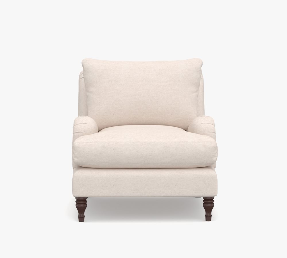 Carlisle English Arm Upholstered Armchair Pottery Barn
