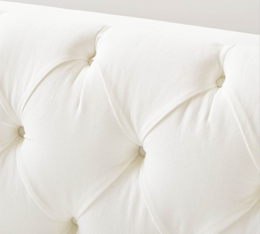 Chesterfield Square Arm Fabric Sofa Pottery Barn