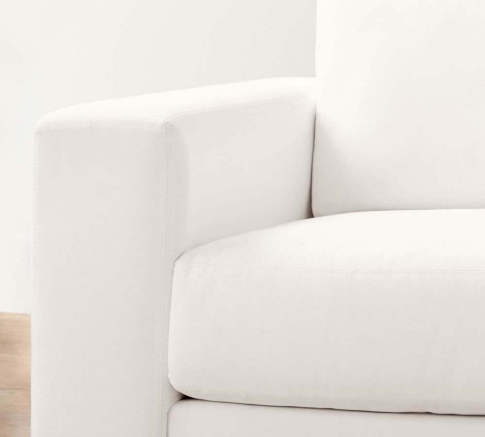 Carmel Square Arm Upholstered Sofa | Pottery Barn