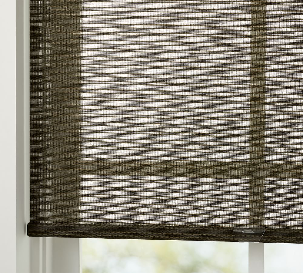 Custom Natural Cordless Roller Shade Pottery Barn