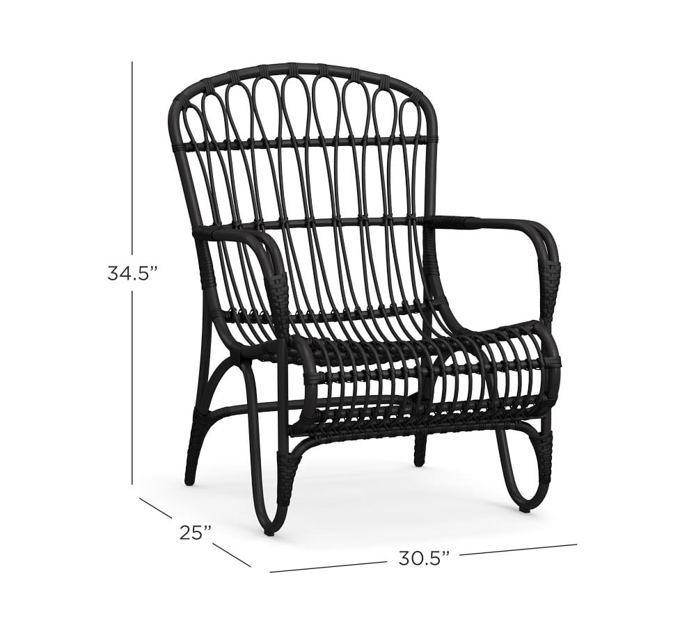 Ojai Patio Lounge Chair Pottery Barn