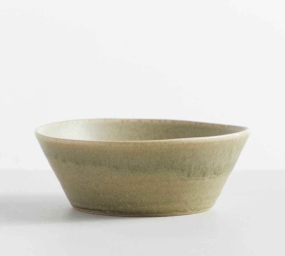 Larkin Reactive Glaze Stoneware Soup Bowls | Pottery Barn