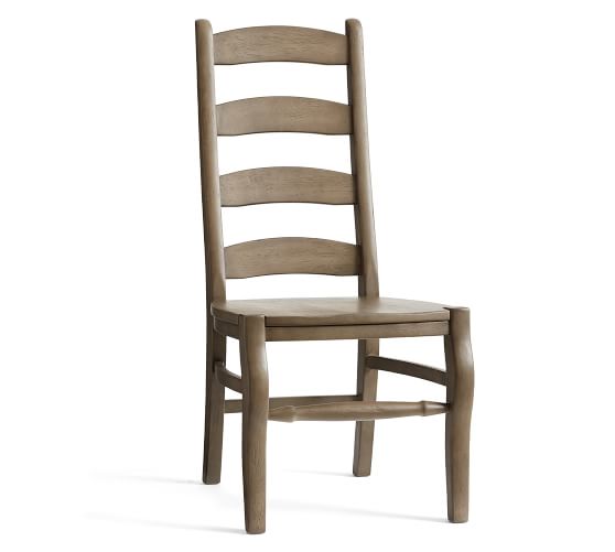 pottery barn ladder back chairs