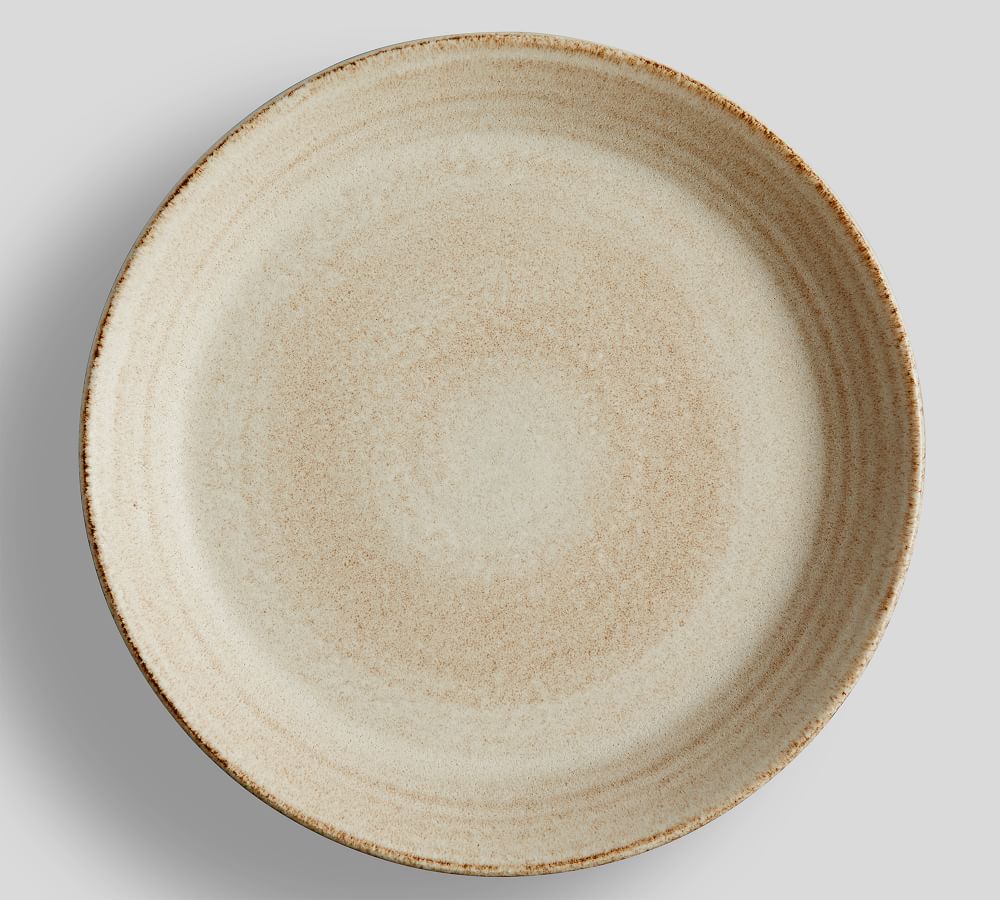 Larkin Reactive Glaze Stoneware Dinner Plates | Pottery Barn