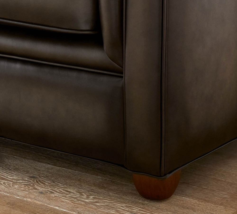 Chesterfield Leather Sofa Pottery Barn