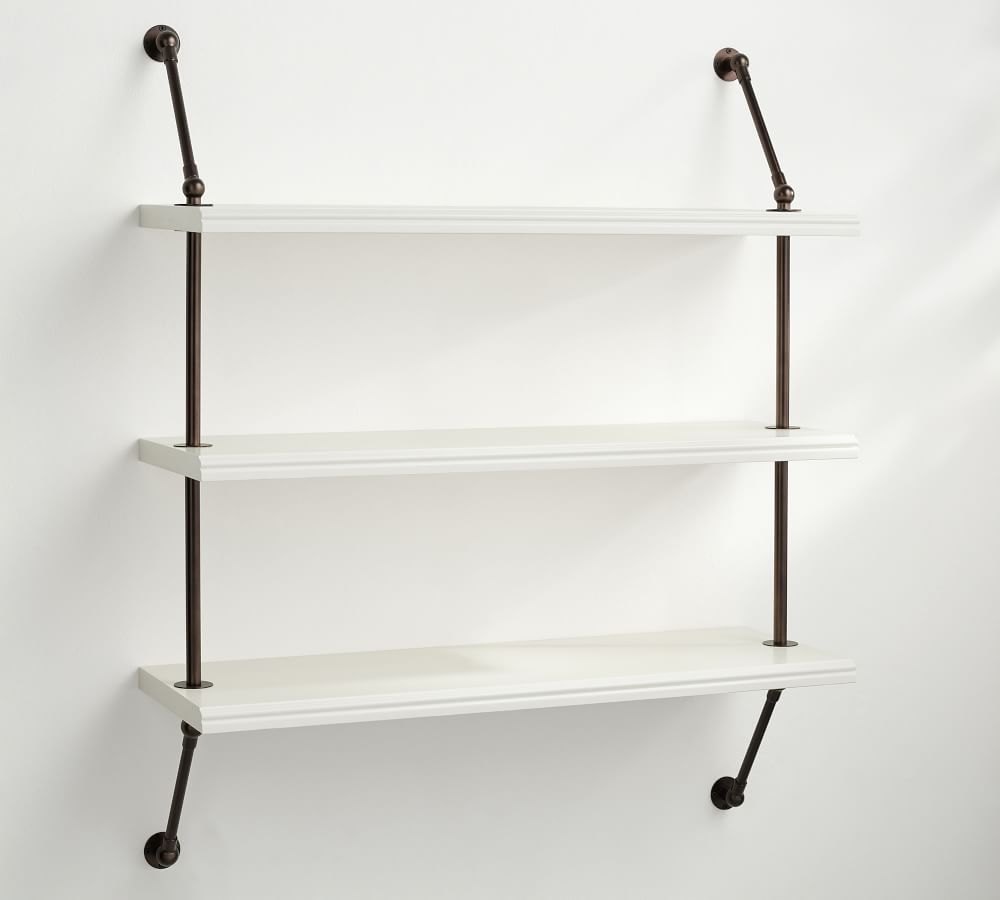 Aubrey Ladder Wall Shelf Pottery Barn