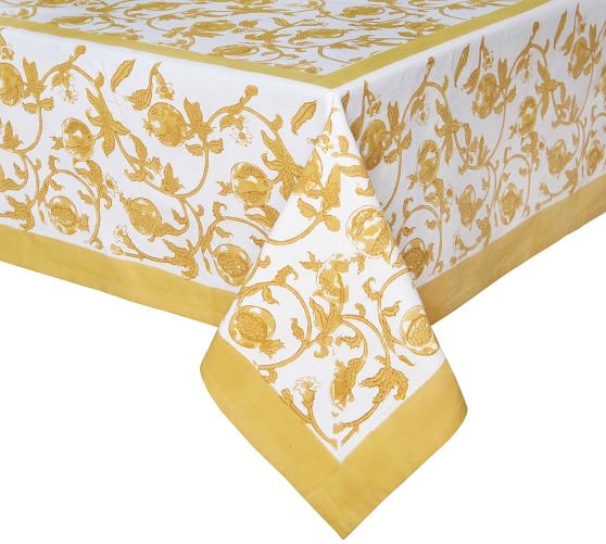 pottery barn tablecloths rectangular