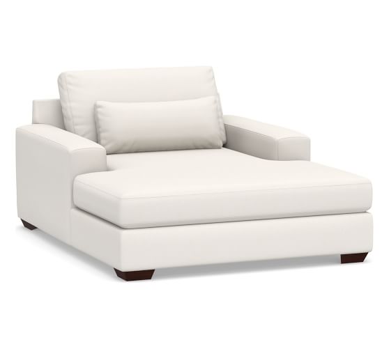 Single and Double Chaise Lounge Chair Pottery Barn