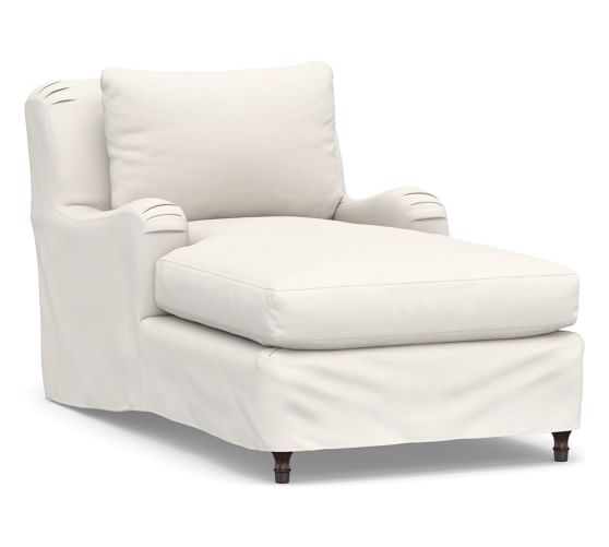 Single and Double Chaise Lounge Chair Pottery Barn