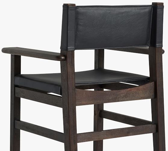 segura leather dining chair