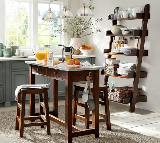 counter high table with stools