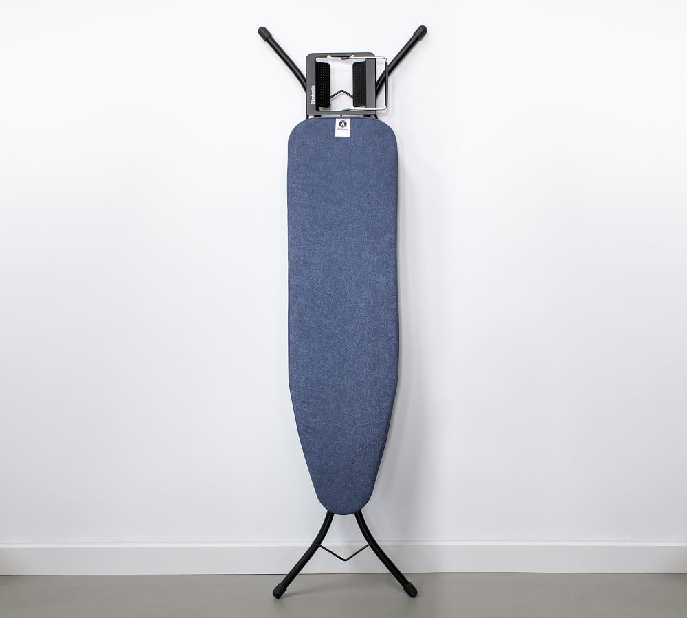 Brabantia Denim Ironing Board With Steam Iron Rest Pottery Barn
