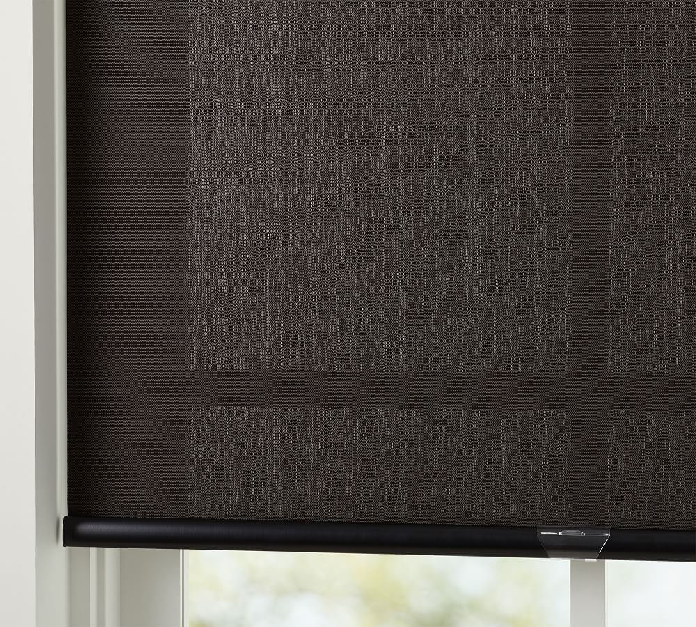 Custom Solar 1 Openness Cordless Roller Shade Pottery Barn