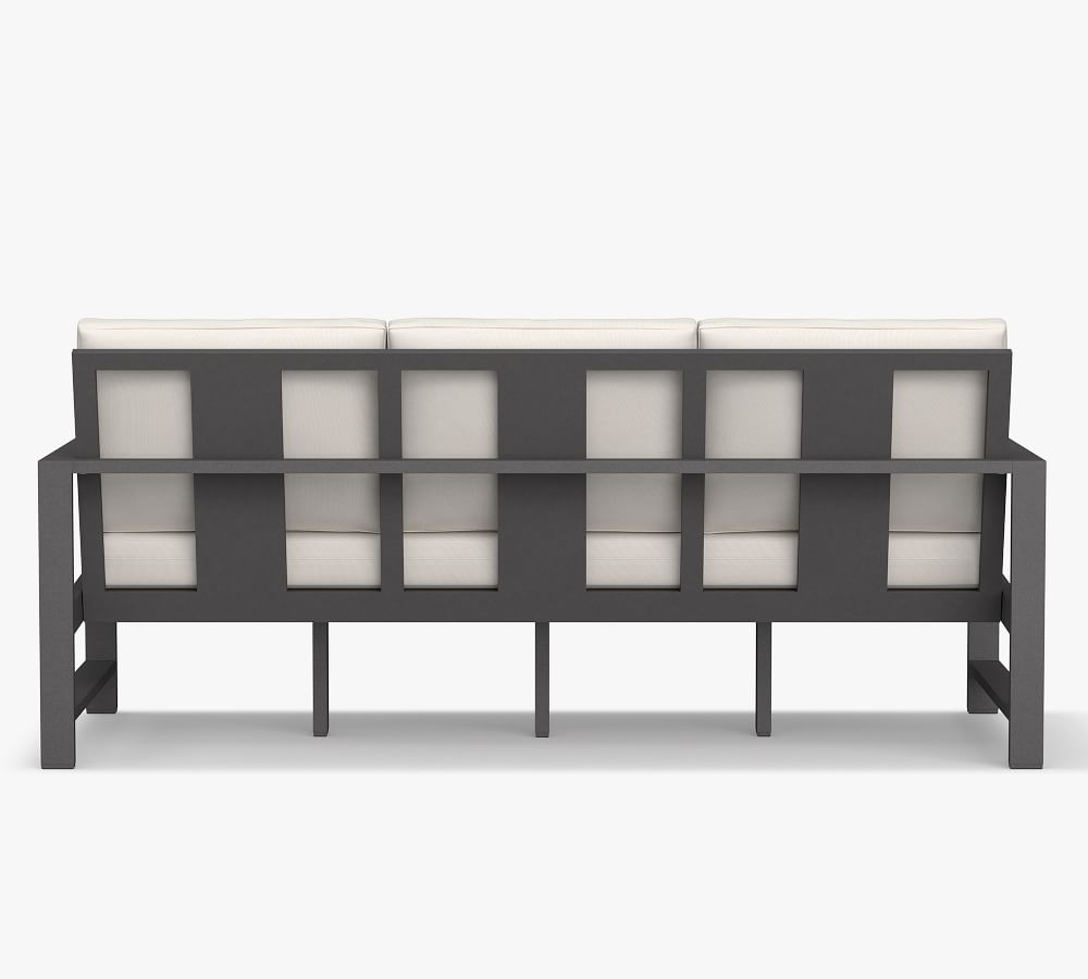 Indio Metal Outdoor Sofa Pottery Barn