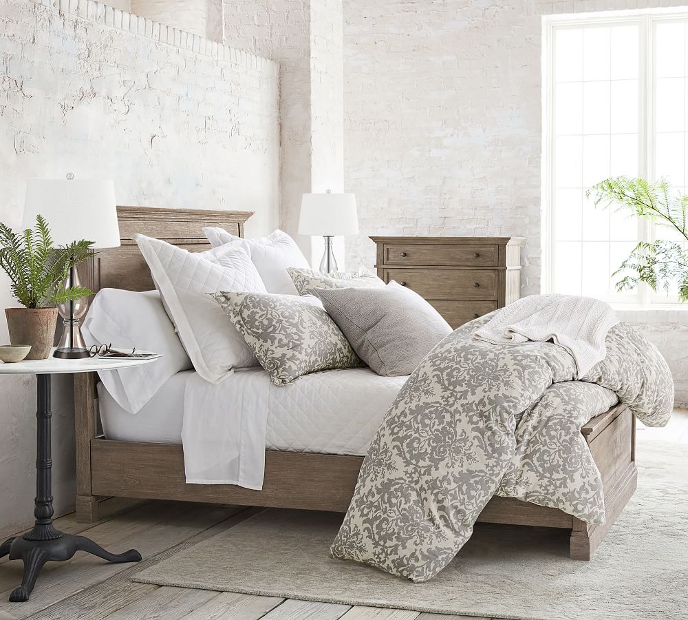 Livingston Bed Wooden Beds Pottery Barn