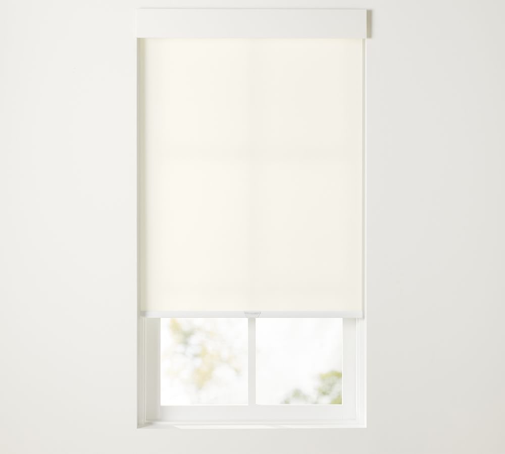 Custom Light Filtering Cordless Roller Shade Pottery Barn