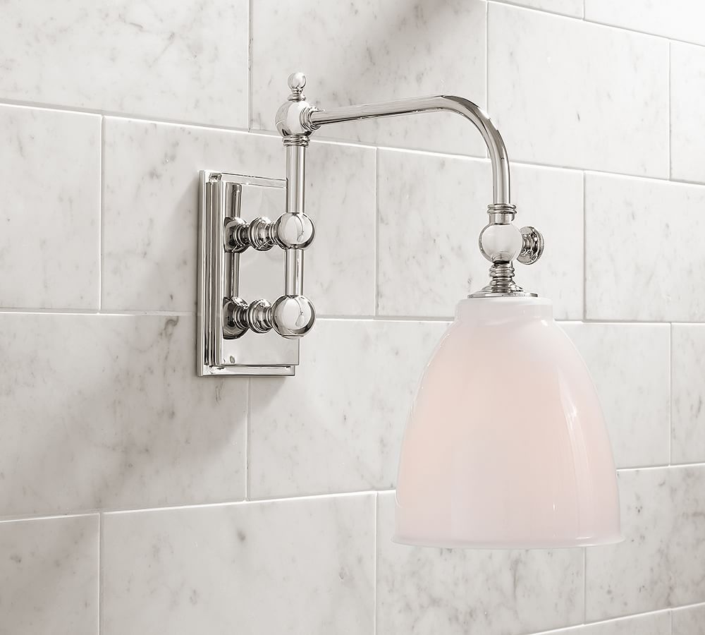 Covington Articulating Sconce Pottery Barn