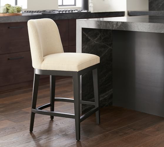 pottery barn swivel stool