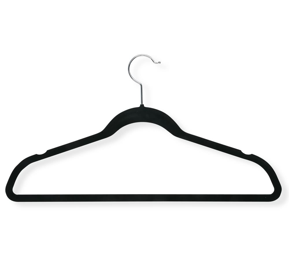 NonSlip Velvet Hangers 50 Pack Pottery Barn