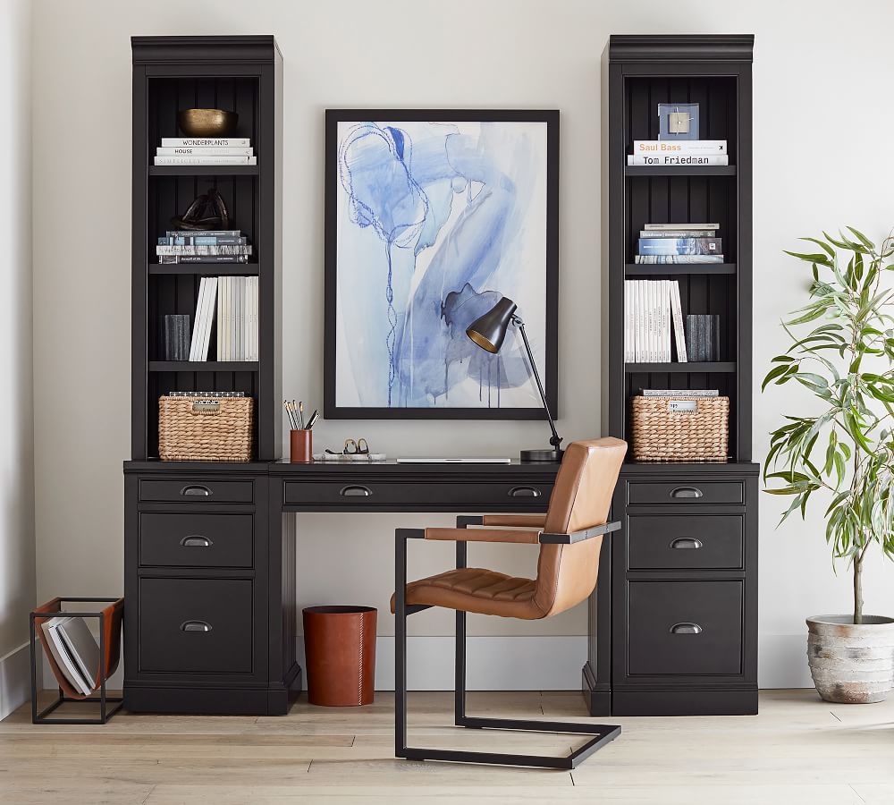 Aubrey 78" Desk with File Pottery Barn