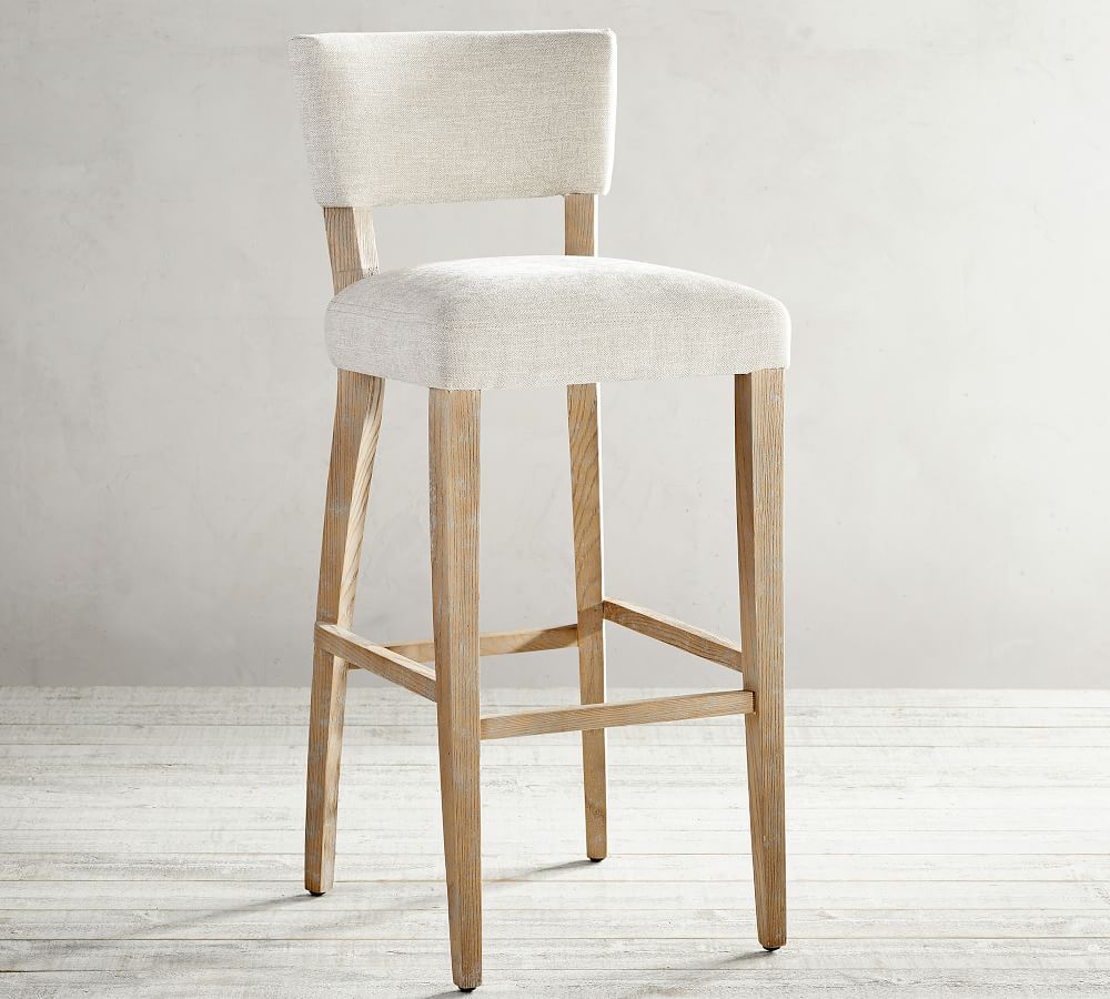 wood upholstered bar stools