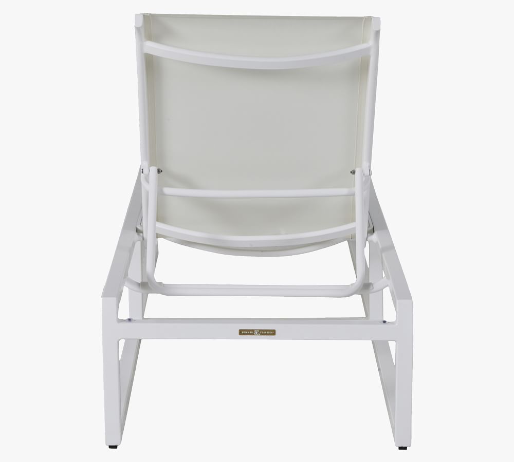 Syble Mesh Chaise Lounge Pottery Barn