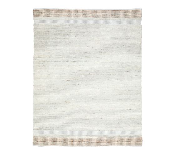 Ivory Wool Rug Pottery Barn