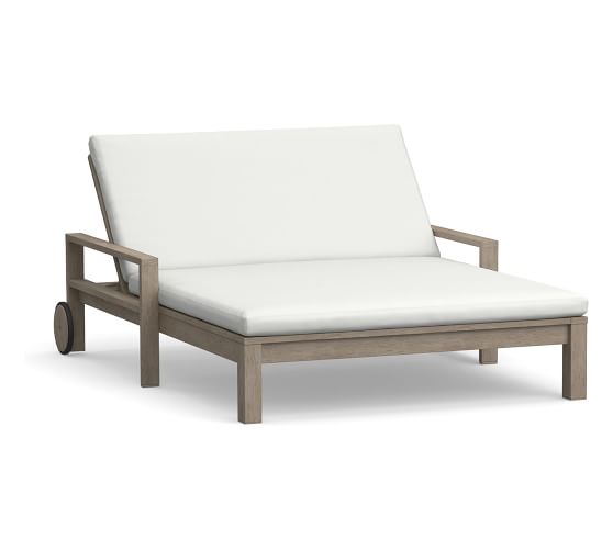 Single and Double Chaise Lounge Chair Pottery Barn