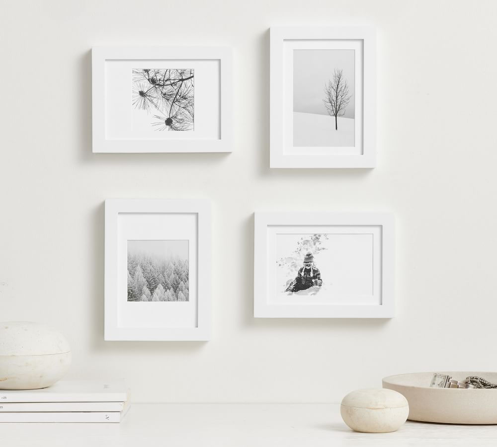Tabletop Frame With Mat Multi-Mat Wood Gallery Tabletop Frames | Pottery Barn