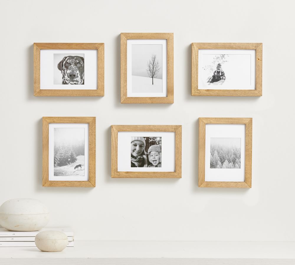 Multi-Mat Wood Gallery Frames | Pottery Barn