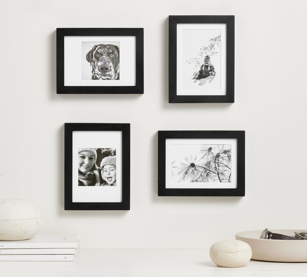 Multi-Mat Wood Gallery Tabletop Frames | Pottery Barn