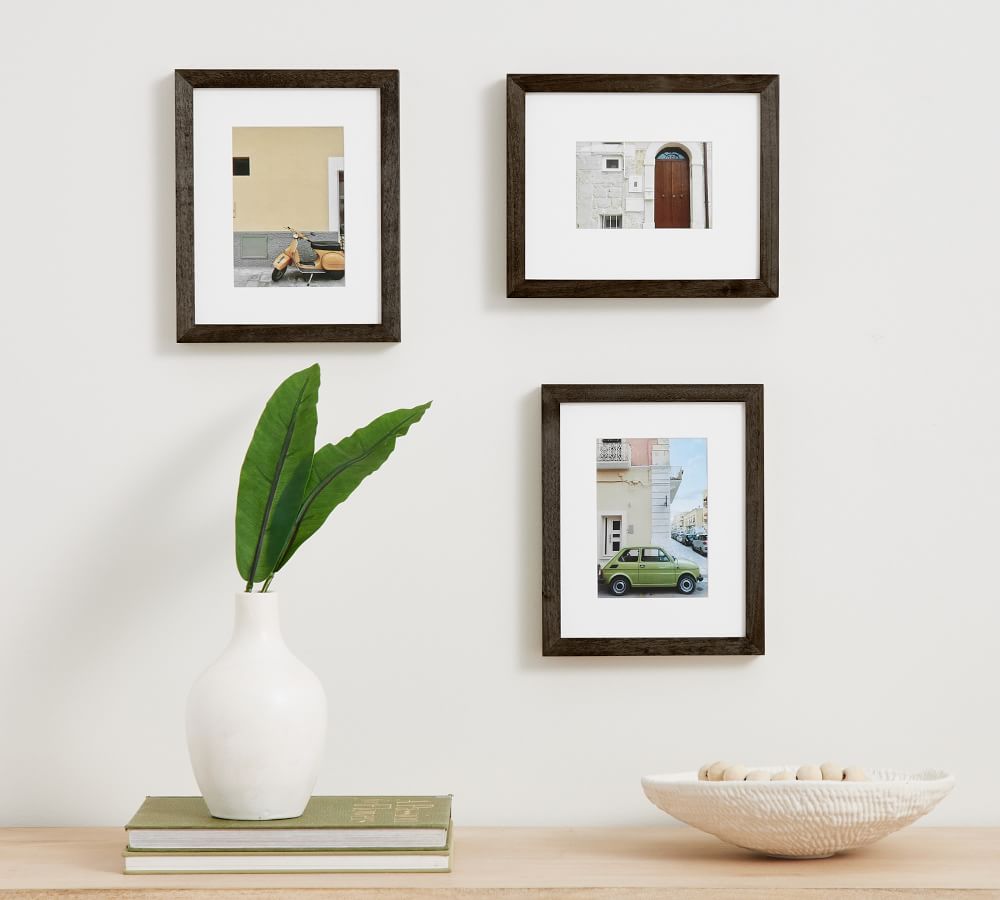 Multi-Mat Wood Gallery Tabletop Frames | Pottery Barn