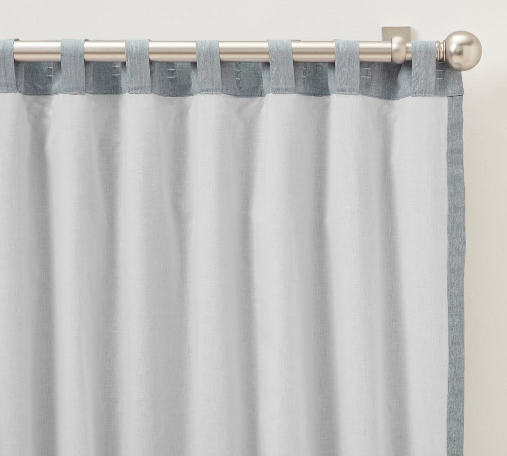 Belgian Flax Linen Curtain | Pottery Barn