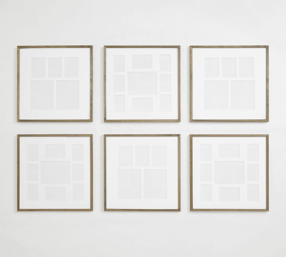 MultiMat Wood Gallery Frames Pottery Barn