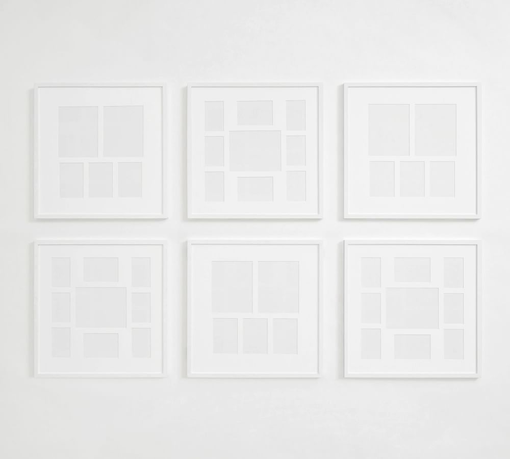 MultiMat Wood Gallery Frames Pottery Barn