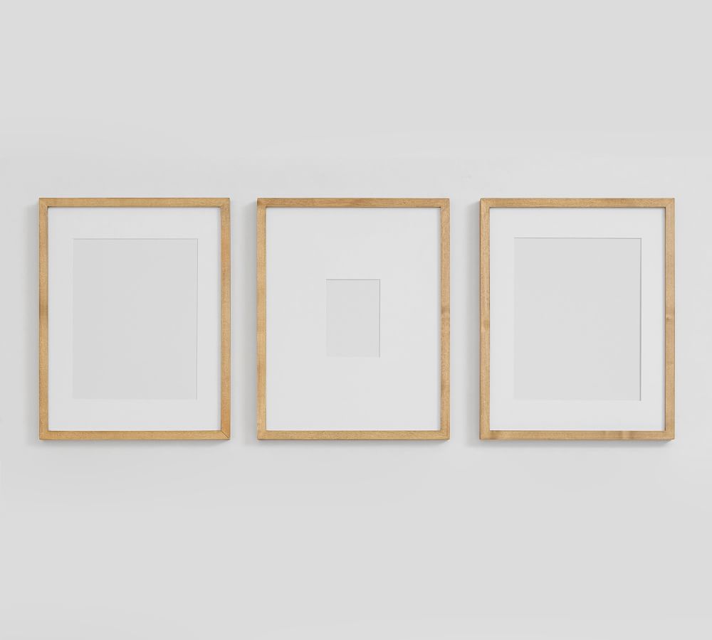 MultiMat Wood Gallery Oversized Frames Pottery Barn