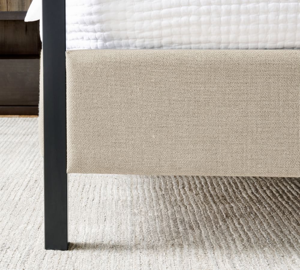 Atwell Metal Canopy Bed Pottery Barn