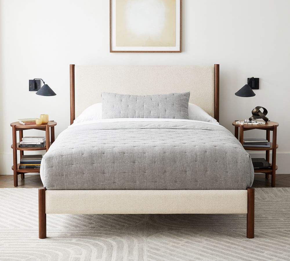 Bloomquist Platform Bed | Pottery Barn