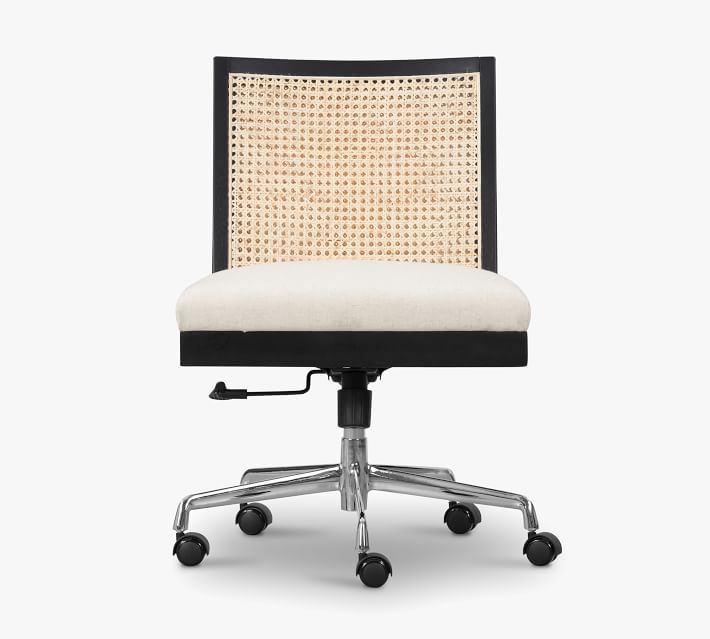 armless rolling desk chair