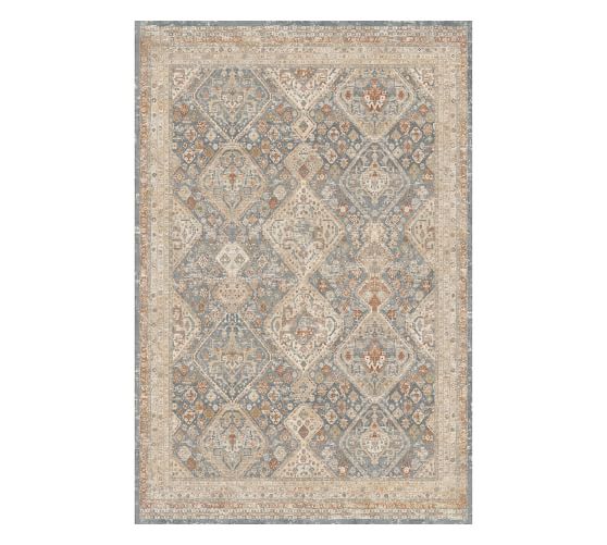 White Wool Rug Pottery Barn