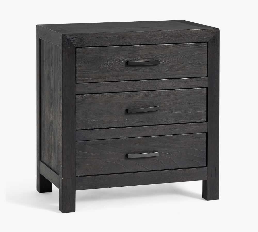 OPEN BOX Linwood 28" Nightstand, Dusty Charcoal Pottery Barn