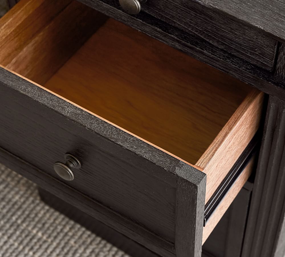 Livingston 57" Writing Desk with Drawers Pottery Barn