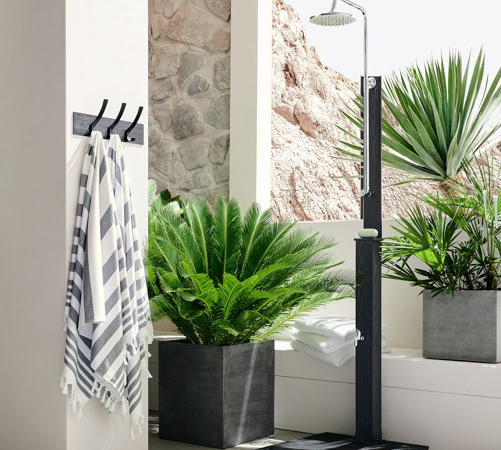 Oasis Outdoor Pool Shower Pottery Barn