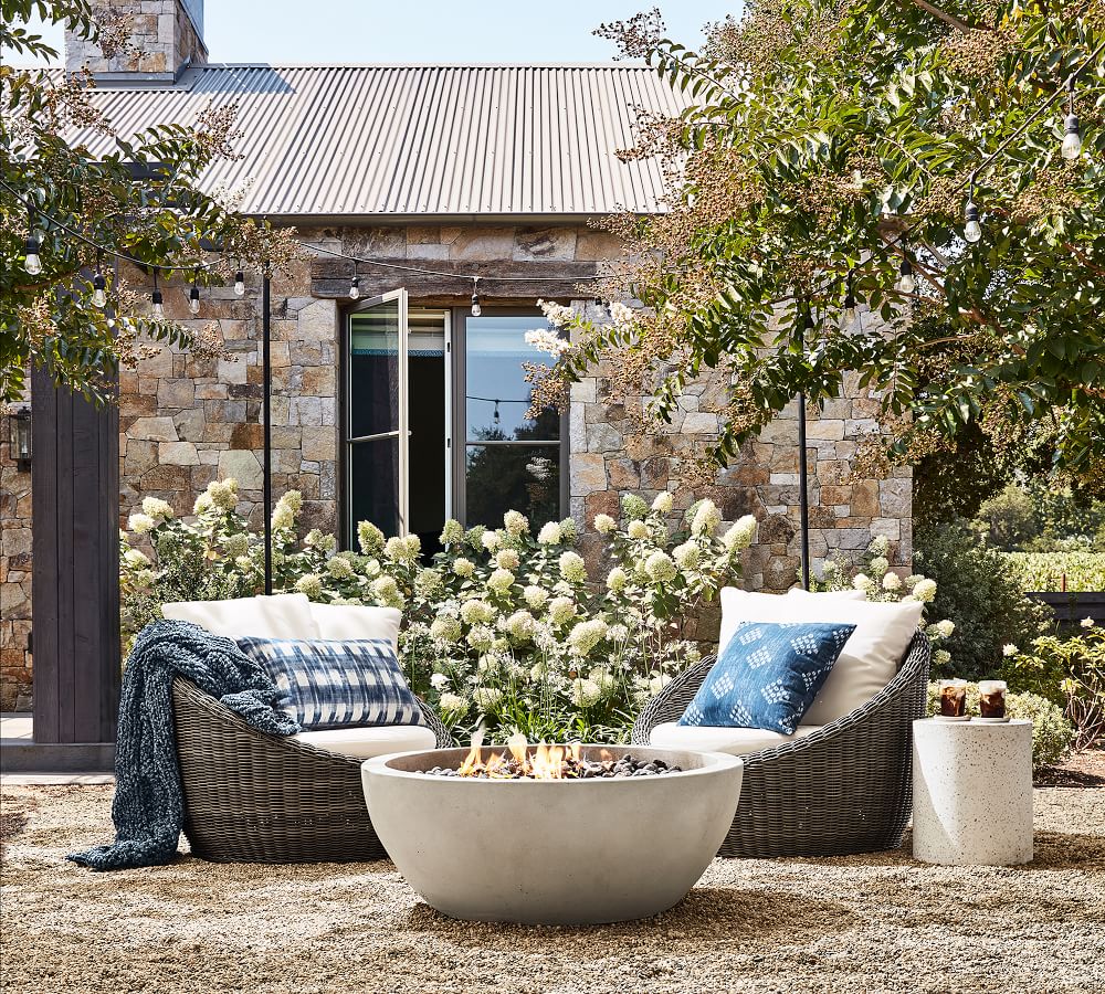 Terrazzo 15" Round Side Table Pottery Barn
